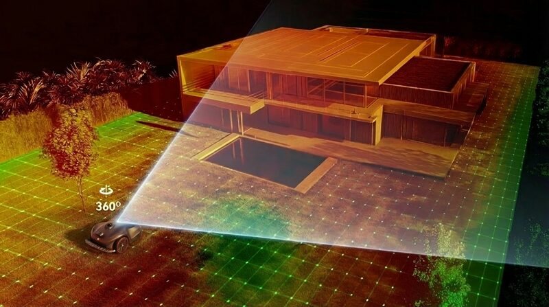 robot-tondeuse-storm-cartographie-laser-3d Cartographie laser 3D d’un jardin réalisée par le robot tondeuse STORM